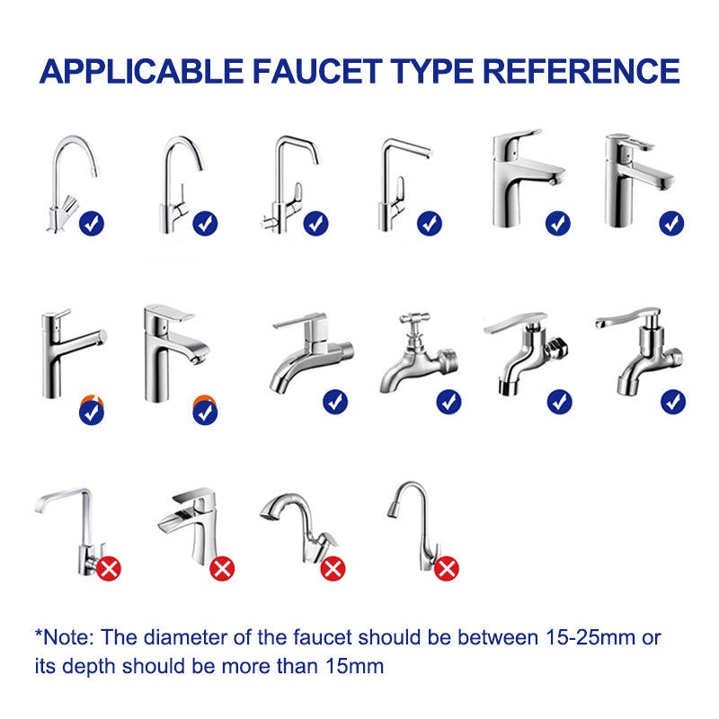 Wheelton Stainless Steel Tap Filter Water Purifier Faucet Composite Activated Carbon